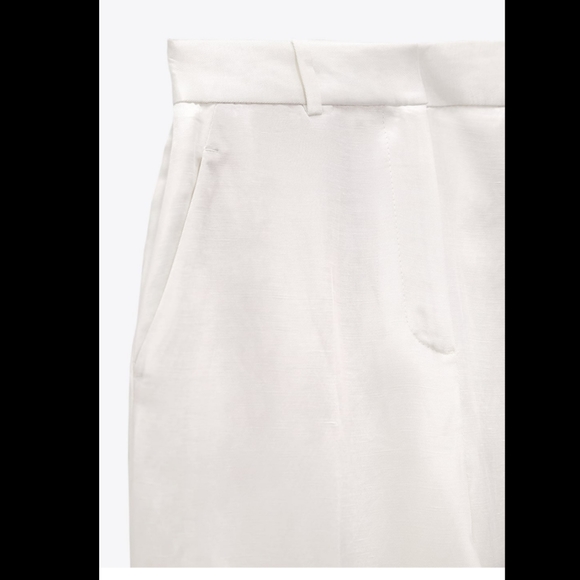 Zara 2 Pc Set Satin Effect Long Blazer & Pants Size XS - Picture 16 of 16